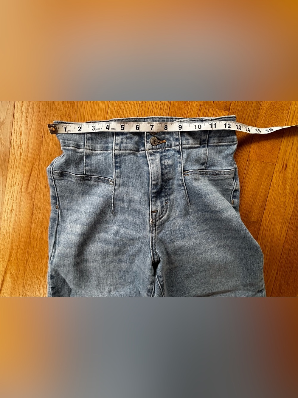 Lucky Brand Stevie High Rise Flare Jeans Women’s Size 6/28 Light Wash Stretch - Picture 3 of 9